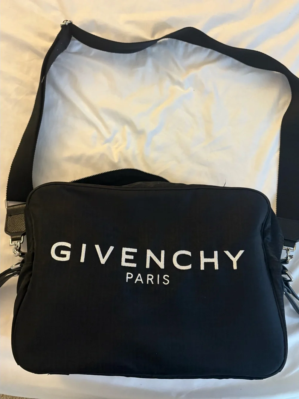 Givenchy Black Diaper Bag